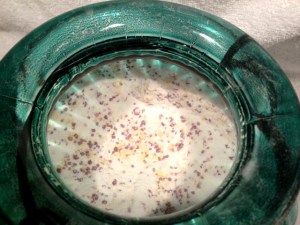 Close up of detergent