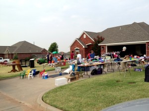 garage sale